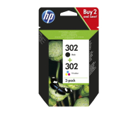 HP Zestaw 302 BK + CMY Instant Ink - 524088 - zdjęcie 2